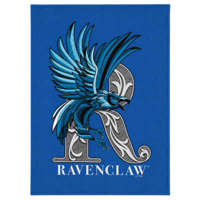 B&Q -  Fleece Ravenclaw Throw Multicoloured (152Cm X 127Cm)