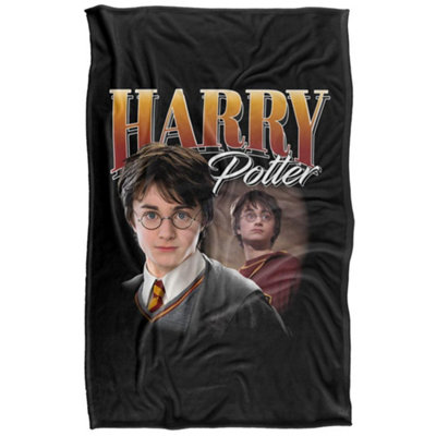 B&Q -  The G.o.a.t Homage Blanket Black (147Cm X 91Cm)
