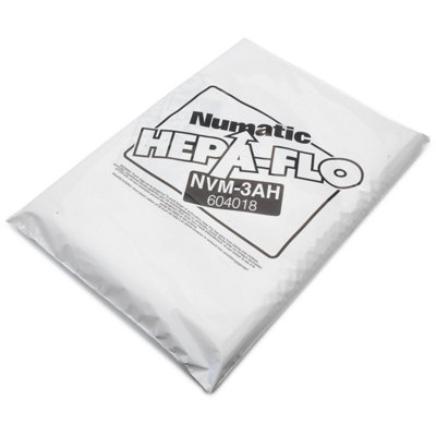 Numatic Unisex White Dust Bags (Pack Of 10) In 10In - Image 3