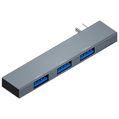 B&Q Usb C To Usb Hub 3 Ports Usb 3.0 Usb 2.0 Port - Grey