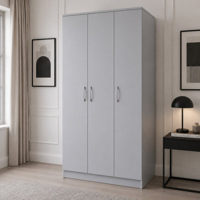  - Venice 3 Door White 120Cm Wardrobe