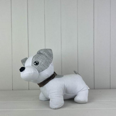 - White Dog Doorstop 15 To 20 Kg