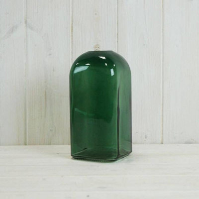 Kdmd Unisex Green Square Bottle Vase - Image 3