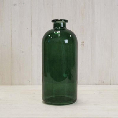 Kdmd Stylish Green Bottle Vase For Home Decor - Emerald - Image 3
