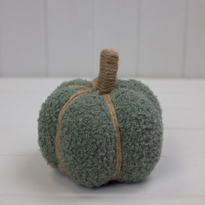 Kdmd Unisex Pale Green Sage & Green Elegant Fabric Pumpkin In - Image 3