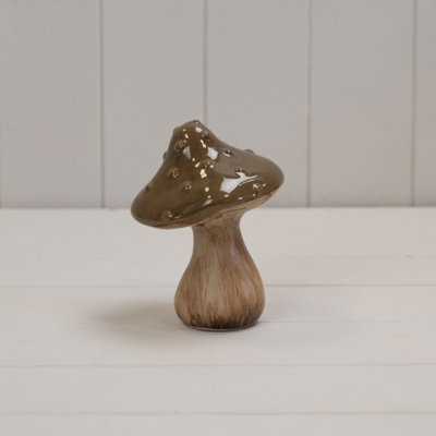 Kdmd Unisex Brown Ceramic Mushroom - Image 3