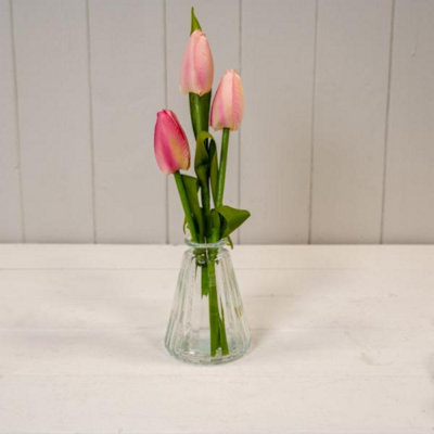 Kdmd Clear Ribbed Glass Bottle W150g - Clear - Image 3