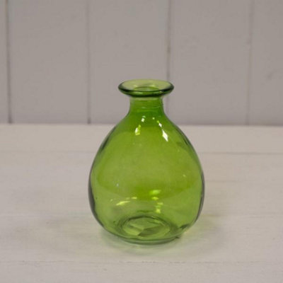 Kdmd Unisex Emerald Green Glass Bud Vase - Image 3