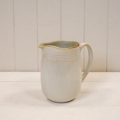 Kdmd Cream Satchville Stoneware Jug - Beige - Image 3