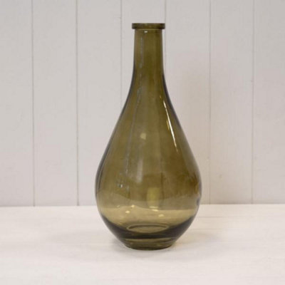Kdmd Elegant Olive Green Tall Bud Vase - Olive - Image 3