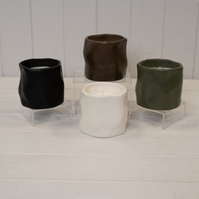 Kdmd Unisex Multicolor Forest Green Sculpted Candle - Image 3