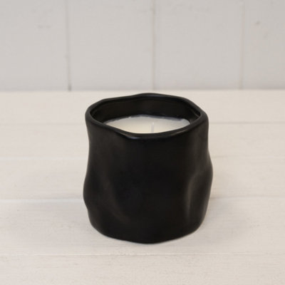 Kdmd Unisex Black Timeless Sculpted Candle - Image 3