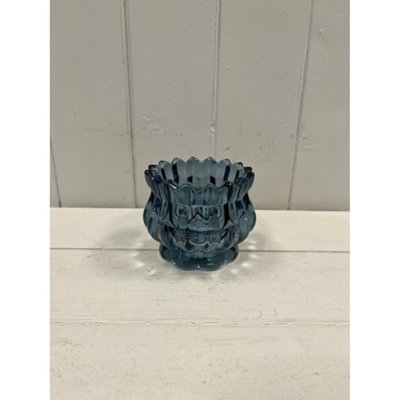 Kdmd Blue Decorative Tealight Holder - Blue - Image 3