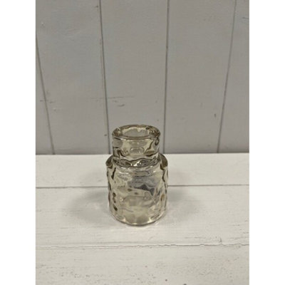 Kdmd Large Smokey Brown Textured Candle Holder - Brown - Image 3