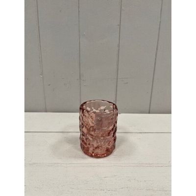 Kdmd Large Rose Straight Textured Candle Holder - Rose - Image 3
