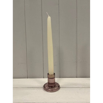 Kdmd Amethyst Smooth Small Candle Holder - Purple - Image 3