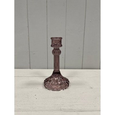 Kdmd Unisex Purple Amethyst Medium Decorative Candle Holder In - Image 3