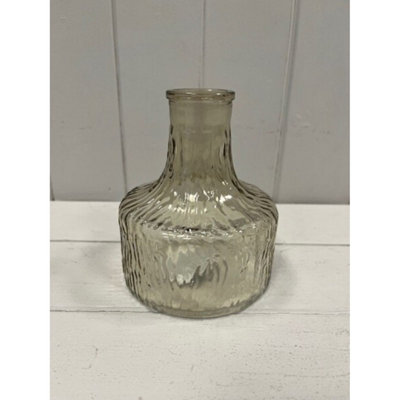 Kdmd Smokey Brown Decorative Glass Bottle - Brown - Image 3
