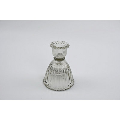 Kdmd Smokey Brown Candle Holder Small - Brown - Image 3