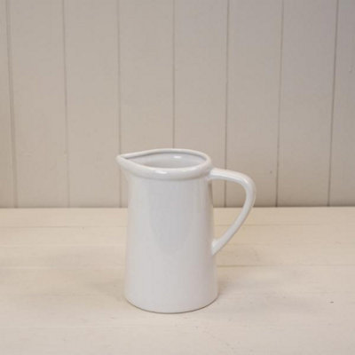 Kdmd Unisex White Elegant Ceramic Jug - 18Mm - Image 2