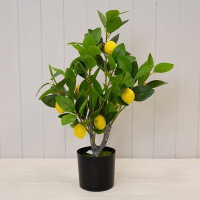 Kdmd Classic Artificial Lemon Tree Artificial Floral Arrangement - Green - Image 3