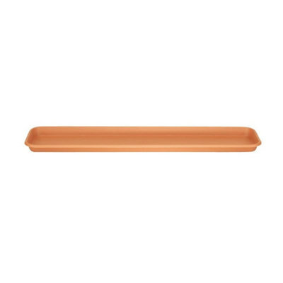 Kdmd Unisex Terracotta Stewart 80Cm Terrace Trough Tray - 2 Pack - Image 2