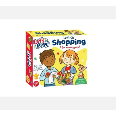 B&Q First Steps Shopping Game 2 Pack - Multicolour
