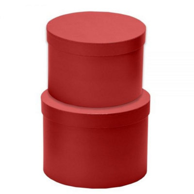 Kdmd Unisex Red Hat Boxes - Set Of 2 Box Design For Everyday Use - Image 3
