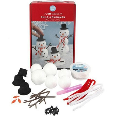 Kdmd Unisex White Creative Kit- Build A Snowman - Image 2