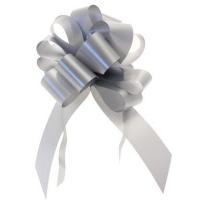 Kdmd Single Silver Pull Bow 12 Pack - Silver - Image 3