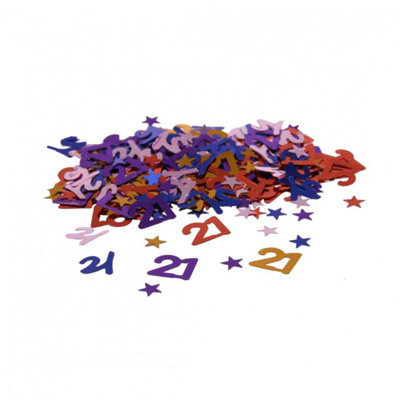 Kdmd Unisex Multicolor Mini Stars 21 Confetti - Coloured 12 Pack - Image 2