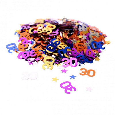 Kdmd Unisex Multicolor Mini Stars 30 Confetti - Coloured 12 Pack - Image 2
