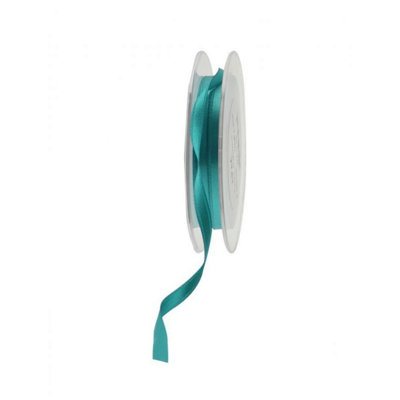 Kdmd Unisex Teal Green Satin Ribbon 6Mm 5 Pack - Image 3