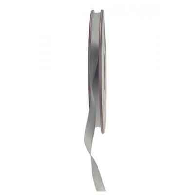 Kdmd Unisex Silver Satin Ribbon 6Mm 5 Pack - Image 3