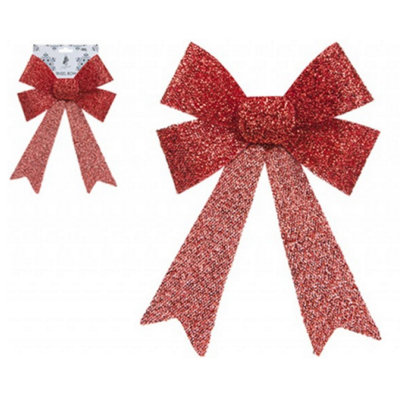 Kdmd Red Gift Bow 4 Pack Balloon Ribbons & Weights - Red - Image 3