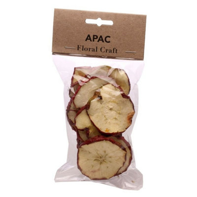 Kdmd Red Apple Slices 4 Pack Dried Table Decorations - Red - Image 3