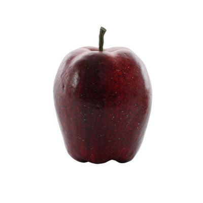 Kdmd Unisex Dark Red Essential Artificial Apple 10Cm 4 Pack - Image 3