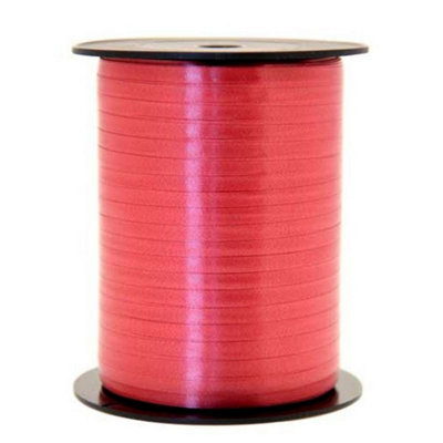 Kdmd Red Curling Ribbon 3 Pack Balloon Ribbons & Weights - Red - Image 3