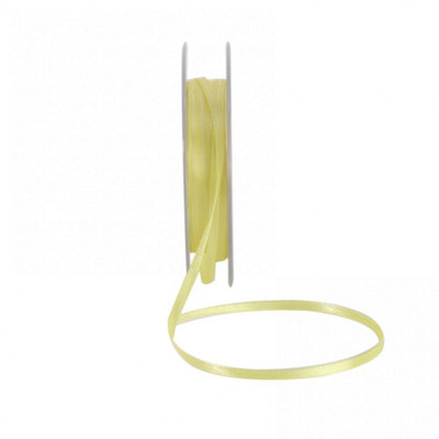 Kdmd Unisex Yellow Light Satin Ribbon 3Mm 3 Pack - Image 3