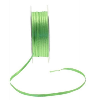 Kdmd Unisex Green 3Mm Lime Satin Ribbon 3 Pack - Image 3