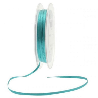Kdmd Teal Green Satin Ribbon 3 Pack Teal - Teal - Image 3