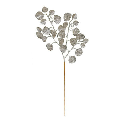 Kdmd Champagne Glitter Eucalpyus Spray 3 Pack - Silver - Image 3