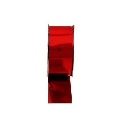 Kdmd Unisex Red Metallic Ribbon 3 Pack Balloon Ribbons & Weights - Image 3