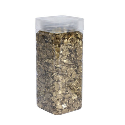 Kdmd Unisex Gold 5-8Mm Glass Pebbles 750Gr 3 Pack - Image 2