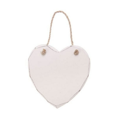 Kdmd Pack Of 2 Plain Heart Hanging Plaque - Image 3