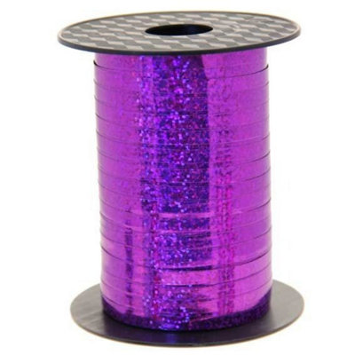 Kdmd Purple Holographic Curling Ribbon 2 Pack - Purple - Image 3