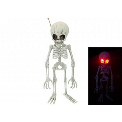 Halloween  Alien Hanging Skeleton With Led Eyes 2 Pack - Image 3