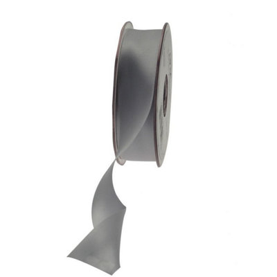 Kdmd Unisex Silver Satin Ribbon 25Mm 2 Pack - Image 3