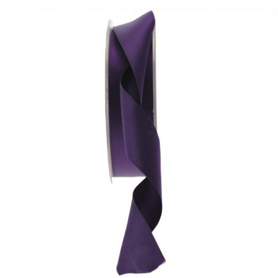 Kdmd Unisex Purple Satin Ribbon 25Mm 2 Pack - Image 3