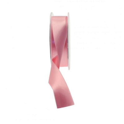 Kdmd Unisex Pink Soft Satin Ribbon 25Mm 2 Pack - Image 3